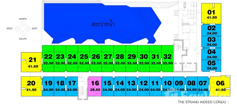 Master Plan of The Strand Indeed Condo Sriracha - Photo 1