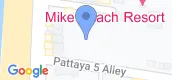 지도 보기입니다. of Northshore Pattaya