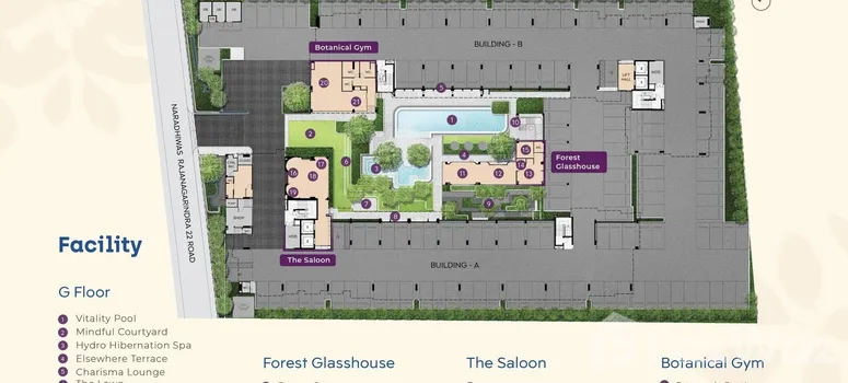 Master Plan of ไลฟ์ สาทร - นราธิวาส 22 - Photo 1