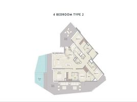 4 спален Пентхаус на продажу в Ellington Beach House, The Crescent