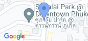지도 보기입니다. of Supalai Park at Downtown Phuket
