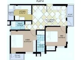 2 Habitación Apartamento en venta en 3 L.I.C NAGAR, Mylapore Tiruvallikk