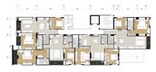 Building Floor Plans of Vana Residence Sukhumvit 26