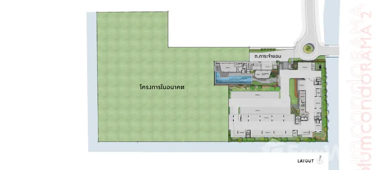 Master Plan of Plum Condo Rama 2 - Photo 1