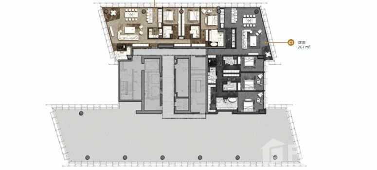 Master Plan of The Vertex Private Residence - Photo 5