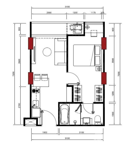 For sale 1 Beds condo in Khlong Toei, Bangkok