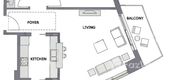 Plans d'étage des unités of Burj Views B