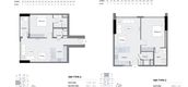 Поэтажный план квартир of Ra1n Residence