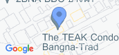 Vista del mapa of The Teak Bangna-Trad