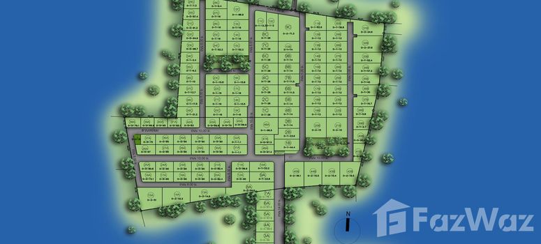 Master Plan of บ้านสวนกลางดง - Photo 1