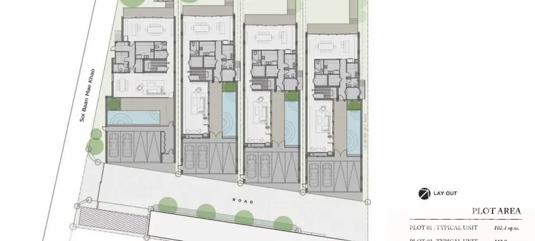 Master Plan of เดอะ สปริง พูลวิลล่า - Photo 1
