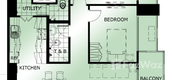 Unit Floor Plans of Two Maridien