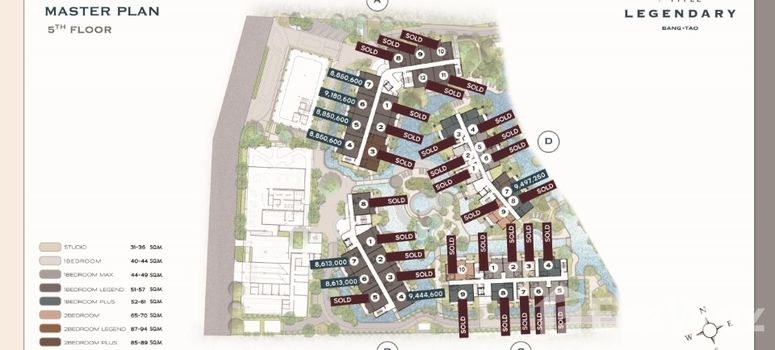 Master Plan of เดอะ ไตเติ้ล เลเจนดารี-บางเทา - Photo 5