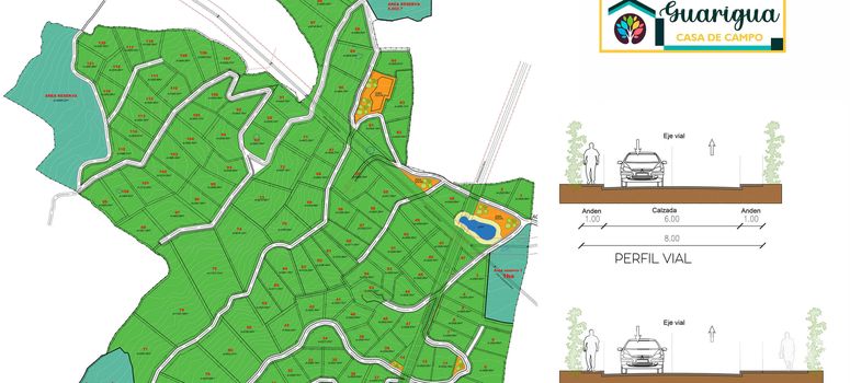 Master Plan of Guarigua Casa de Campo - Photo 1