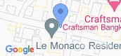 Map View of Le Monaco Residence Ari