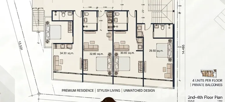 Master Plan of Baan Eliza Apartment - Photo 2