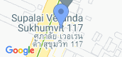 Vista del mapa of Supalai Veranda Sukhumvit 117