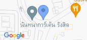 Map View of Nuntana Garden Rangsit