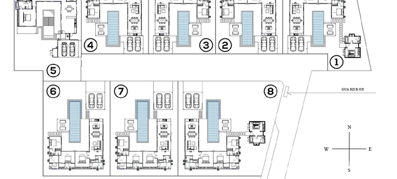 Master Plan of พระดา วิลล่า - Photo 1