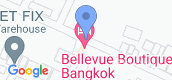 Map View of Bellevue Boutique Bangkok