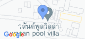 地图概览 of Wasan Pool Villa House