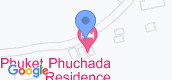 Vista del mapa of Phuket Phuchada Residence
