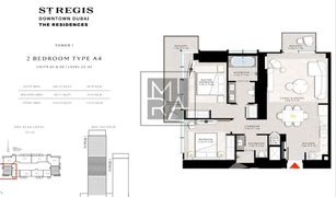 2 Habitaciones Apartamento en venta en , Dubái St Regis The Residences