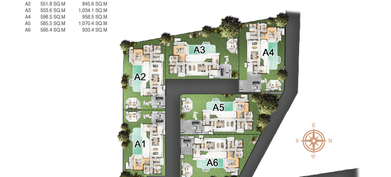 Master Plan of Avana Luxury Villa - Photo 1