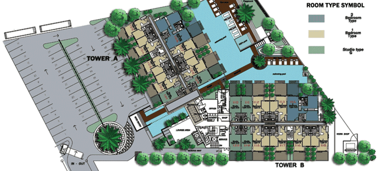 Master Plan of ติร ติรา คอนโดมิเนียม - Photo 1