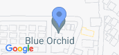 지도 보기입니다. of Samui Blue Orchid