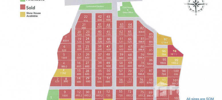 Master Plan of อาเรีย หัวหิน 4 - Photo 1