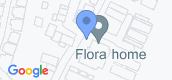 지도 보기입니다. of Flora Home Bueang-Sriracha