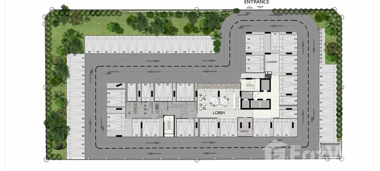 Master Plan of The Glory Pattaya - Photo 1