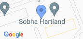 Просмотр карты of Sobha One