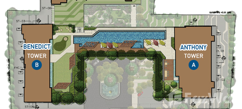 Master Plan of The Saint Residences - Photo 1