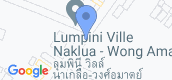 Map View of Lumpini Ville Naklua - Wong Amat