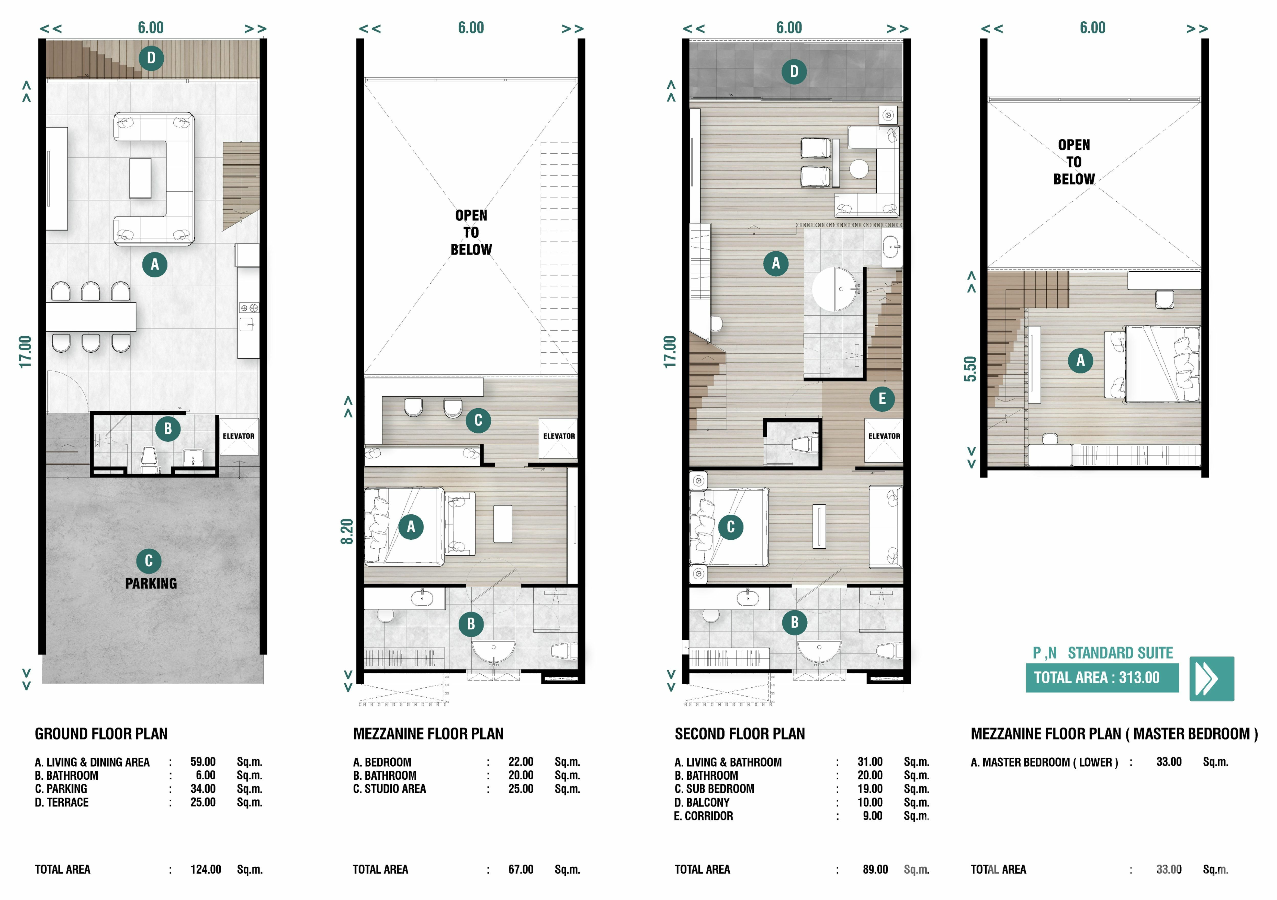 For sale 3 bed townhouse in Ko Samui, Surat Thani