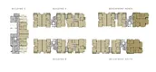 Plans d'étage des bâtiments of Sasara Hua Hin