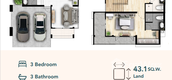 Unit Floor Plans of Modesta