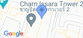 Vista del mapa of Charn Issara Tower 2