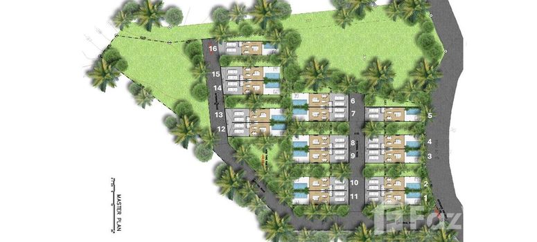 Master Plan of ทรอปิคอล ไฮท์ส วิลล่า ป่าตอง - Photo 1
