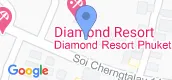 地图概览 of Diamond Condominium Bang Tao