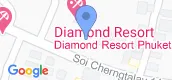 Map View of Diamond Condominium Bang Tao