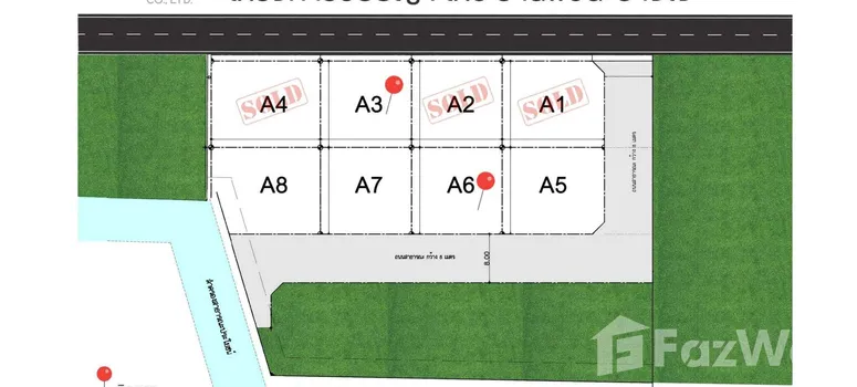 Master Plan of อัยย์ญาดา โคซี่ - Photo 1