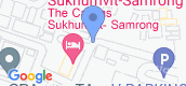 Map View of The Canvas Sukhumvit- Samrong