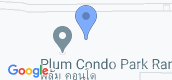 Map View of Plum Condo Park Rangsit