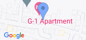 Map View of G-1 Apartment