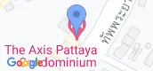 지도 보기입니다. of Axis Pattaya Condo