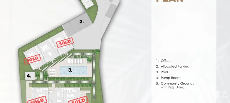 Master Plan of ซิกซ์ สปริงส์ วิลล่า - Photo 1