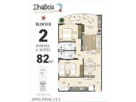 2 Bedroom Apartment for sale at Centro, Itanhaem, Itanhaem